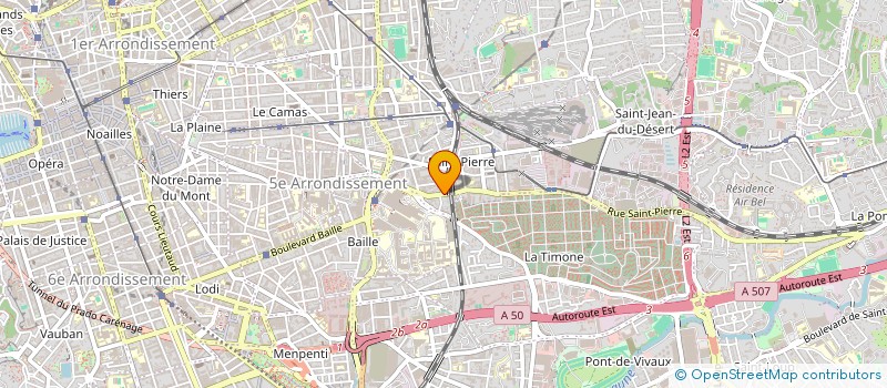 localisation de l'entreprise MONSIEUR CLEMENT CETRE à MARSEILLE