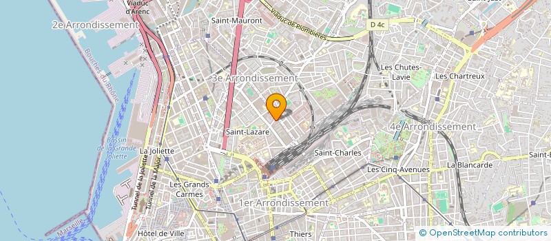 localisation de l'entreprise MONSIEUR CLEMENT CHAMLA à MARSEILLE