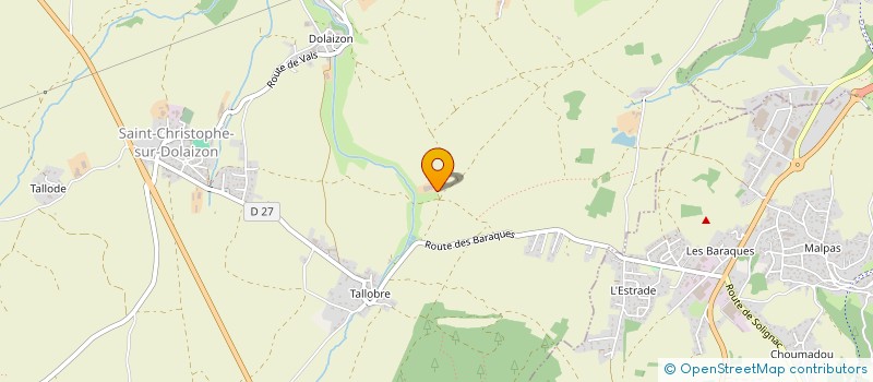localisation de l'entreprise MONSIEUR CLEMENT CHAPON à ST CHRISTOPHE SUR DOLAIZON