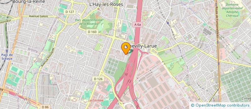 localisation de l'entreprise MONSIEUR CLEMENT CHARRET  CHEVILLY-LARUE