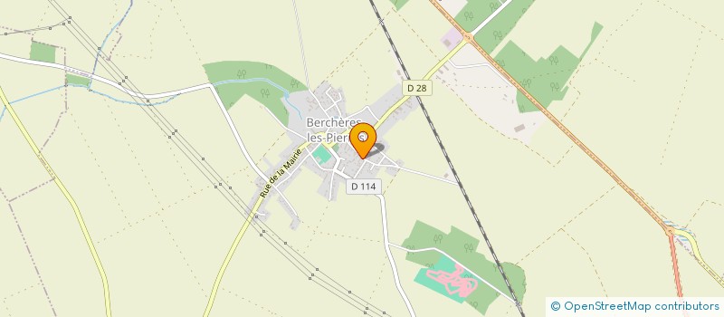 localisation de l'entreprise MONSIEUR CLEMENT CHARTIER à BERCHERES-LES-PIERRES