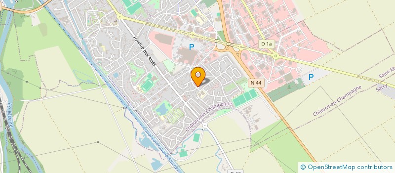 localisation de l'entreprise MONSIEUR CLEMENT CHARTON  CHALONS-EN-CHAMPAGNE