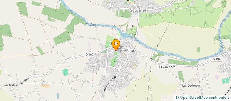 localisation de l'entreprise MONSIEUR CLEMENT CHEDANE  RIVES-DU-LOIR-EN-ANJOU