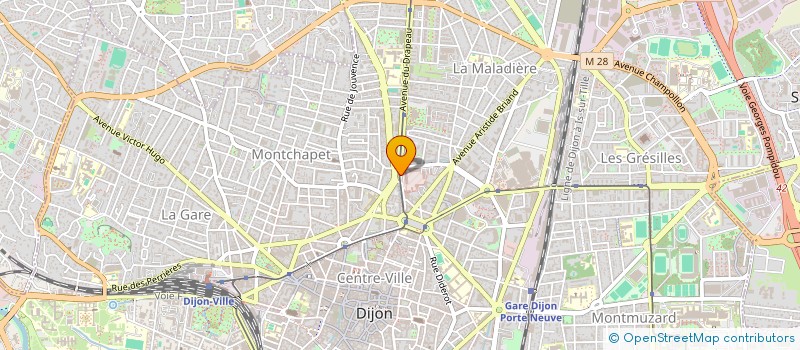 localisation de l'entreprise MONSIEUR CLEMENT CHEVAL à DIJON