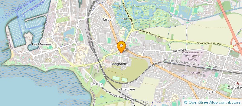 localisation de l'entreprise MONSIEUR CLEMENT CHEVALLIER  LA ROCHELLE