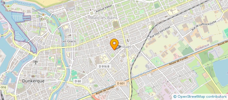 localisation de l'entreprise MONSIEUR CLEMENT CHIN  DUNKERQUE