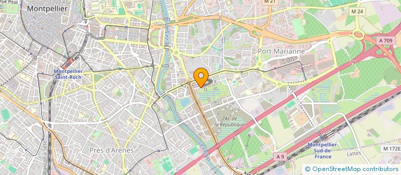 localisation de l'entreprise MONSIEUR CLEMENT CIVAT à MONTPELLIER