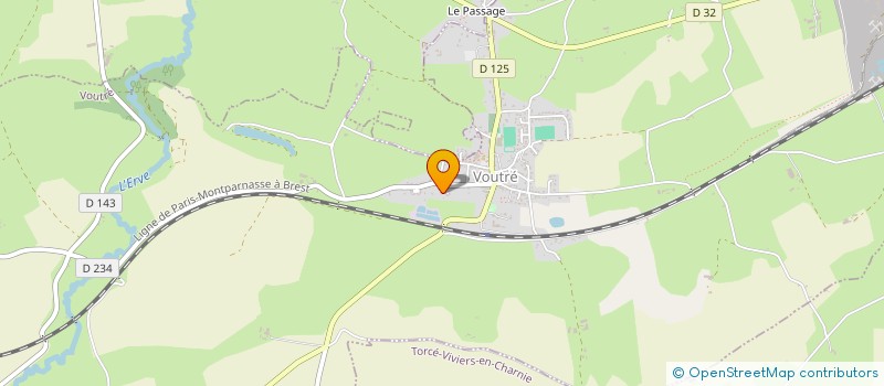 localisation de l'entreprise MONSIEUR CLEMENT CLAUDOT  VOUTRE