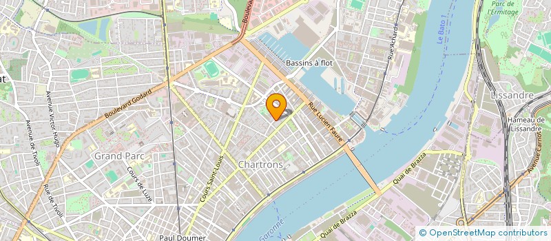 localisation de l'entreprise MONSIEUR CLEMENT CLAVERIE  BORDEAUX