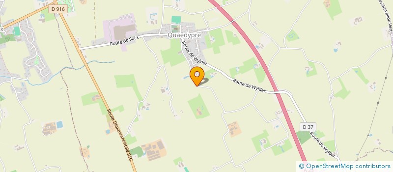 localisation de l'entreprise MONSIEUR CLEMENT CLEENEWERCK  QUAEDYPRE