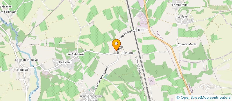 localisation de l'entreprise MONSIEUR CLEMENT CLOCHARD à MOULIDARS