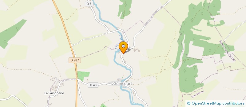 localisation de l'entreprise MONSIEUR CLEMENT CLOSQUINET  DONCHERY