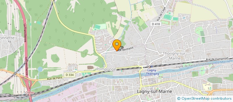 localisation de l'entreprise MONSIEUR CLEMENT COADOU  POMPONNE