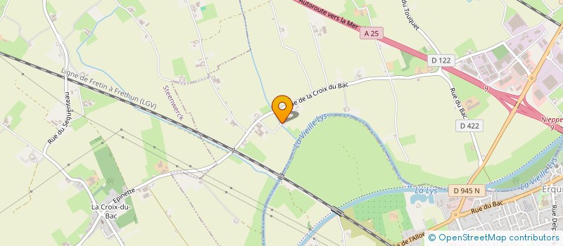 localisation de l'entreprise MONSIEUR CLEMENT COCQUEEL  NIEPPE