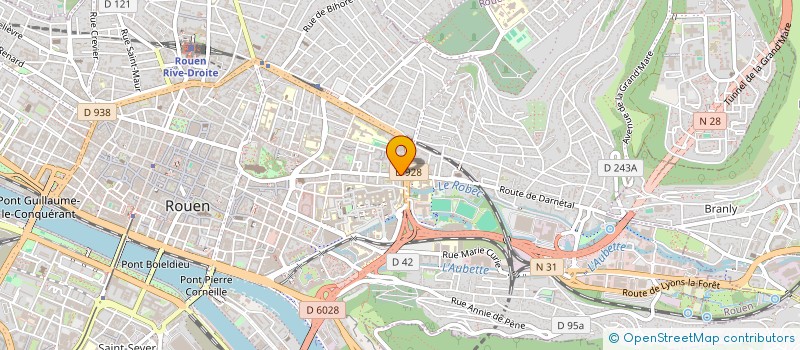 localisation de l'entreprise MONSIEUR CLEMENT COLMARD à ROUEN