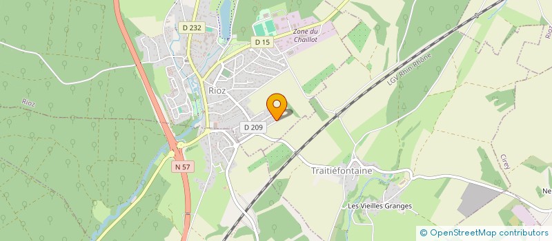 localisation de l'entreprise MONSIEUR CLEMENT COLOTTE  RIOZ