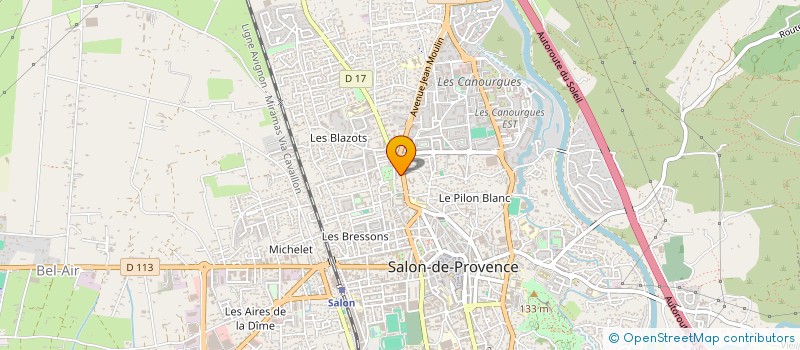 localisation de l'entreprise MONSIEUR CLEMENT COMBES à SALON-DE-PROVENCE