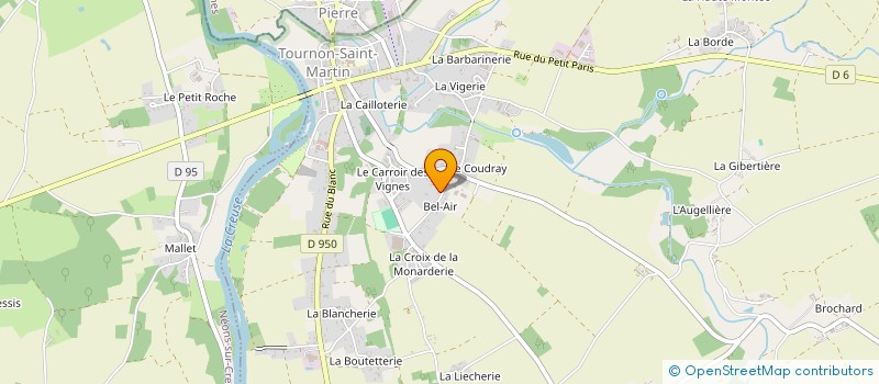 localisation de l'entreprise MONSIEUR CLEMENT CONFOLANT à TOURNON-SAINT-MARTIN