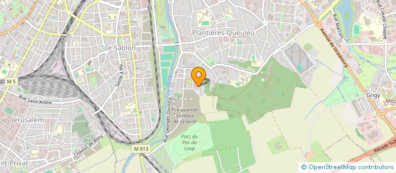 localisation de l'entreprise MONSIEUR CLEMENT CONROUX  METZ