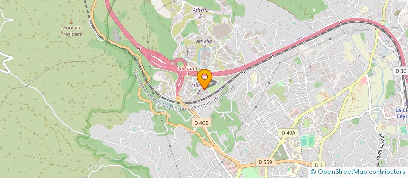 localisation de l'entreprise MONSIEUR CLEMENT COQ  LA CIOTAT