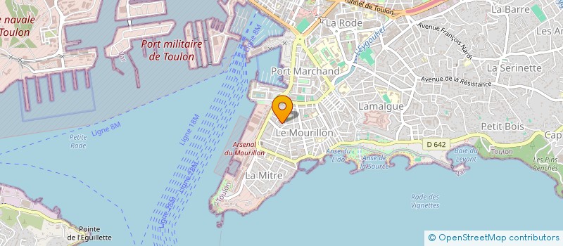 localisation de l'entreprise MONSIEUR CLEMENT CORDIER SINIBALDI à TOULON