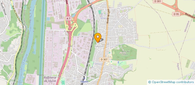 localisation de l'entreprise MONSIEUR CLEMENT CORNU  FEYZIN