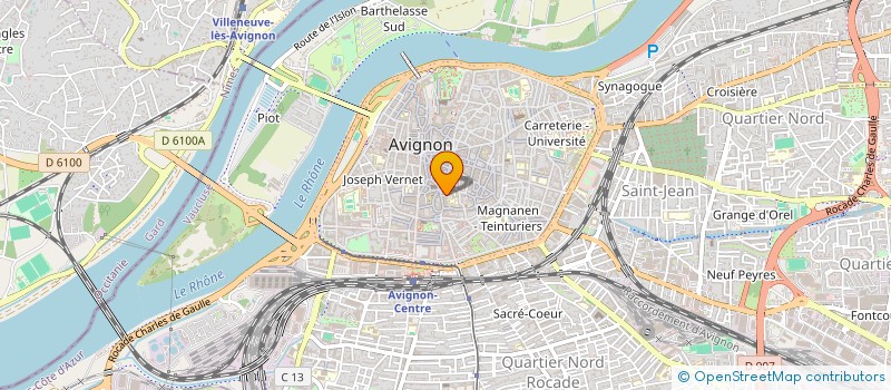 localisation de l'entreprise MONSIEUR CLEMENT CORON  AVIGNON