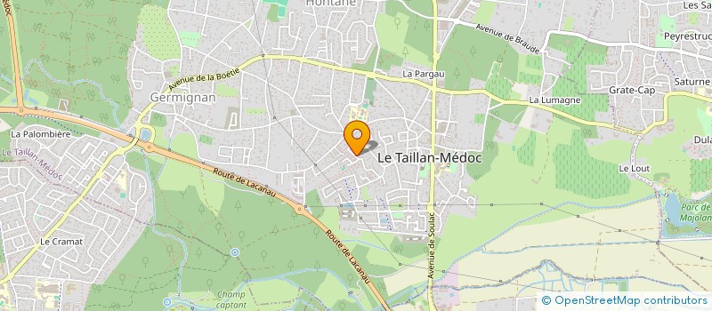 localisation de l'entreprise MONSIEUR CLEMENT COSSAIS  LE TAILLAN-MEDOC