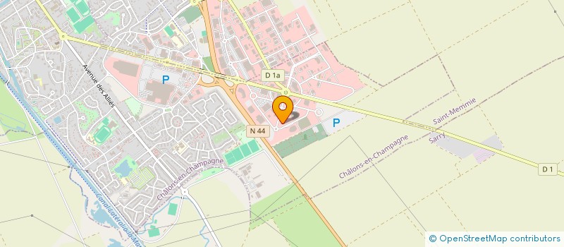 localisation de l'entreprise MONSIEUR CLEMENT COSSON  CHALONS-EN-CHAMPAGNE