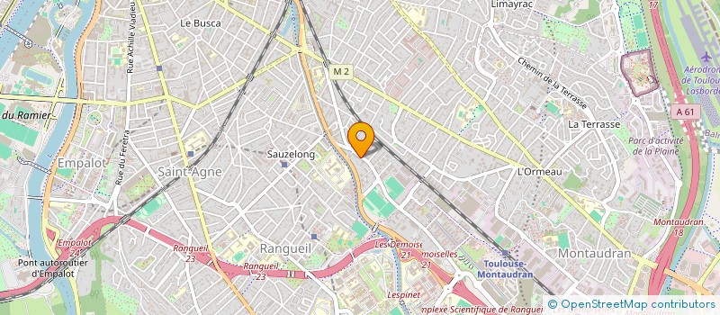 localisation de l'entreprise MONSIEUR CLEMENT COSSON  TOULOUSE