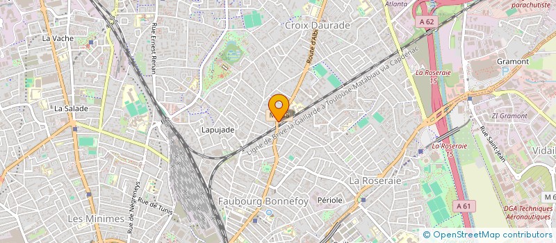 localisation de l'entreprise MONSIEUR CLEMENT COSTE à TOULOUSE