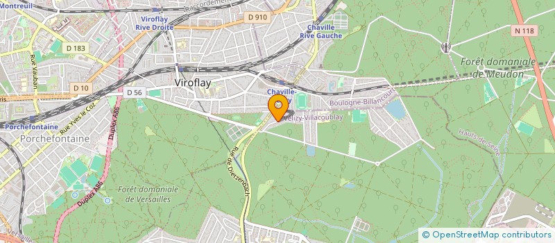 localisation de l'entreprise MONSIEUR CLEMENT COSTE  VELIZY-VILLACOUBLAY