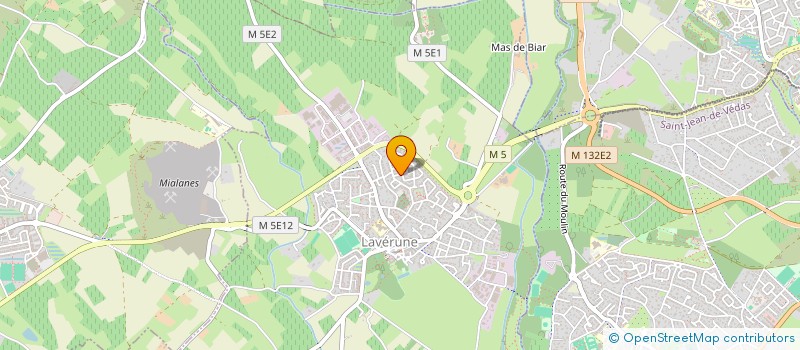 localisation de l'entreprise MONSIEUR CLEMENT COT  LAVERUNE