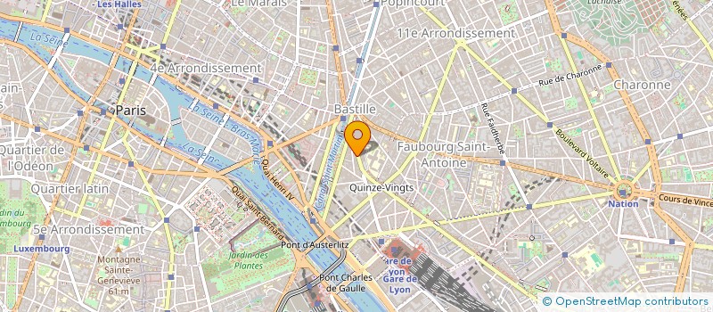 localisation de l'entreprise MONSIEUR CLEMENT COTTEZ  PARIS