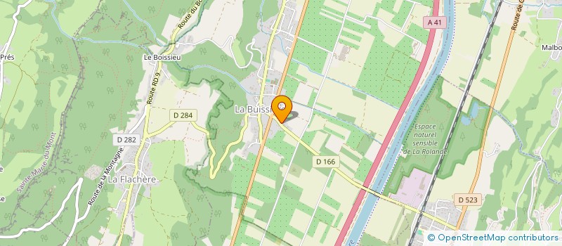 localisation de l'entreprise MONSIEUR CLEMENT COUPE  LA BUISSIERE