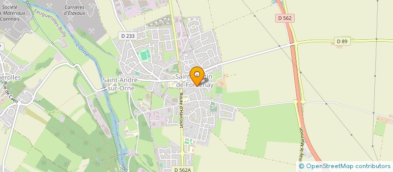 localisation de l'entreprise MONSIEUR CLEMENT COUPPEY  SAINT-MARTIN-DE-FONTENAY