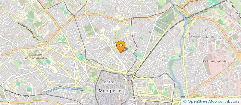 localisation de l'entreprise MONSIEUR CLEMENT COURCELLES à MONTPELLIER
