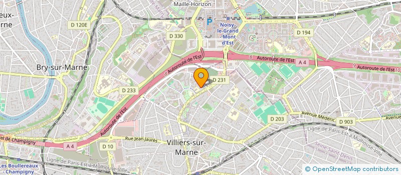 localisation de l'entreprise MONSIEUR CLEMENT COUSIN à VILLIERS-SUR-MARNE