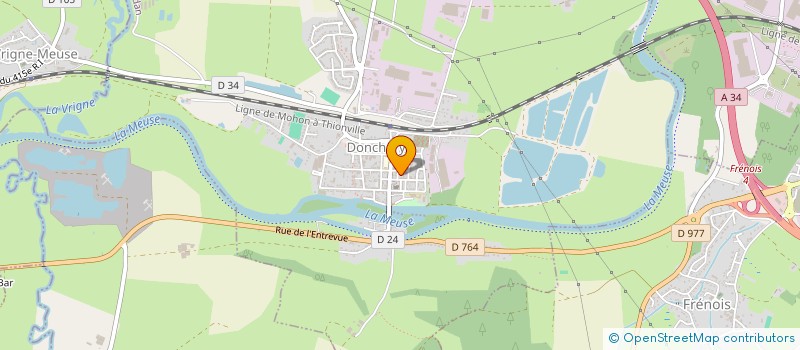 localisation de l'entreprise MONSIEUR CLEMENT COUVERT à DONCHERY