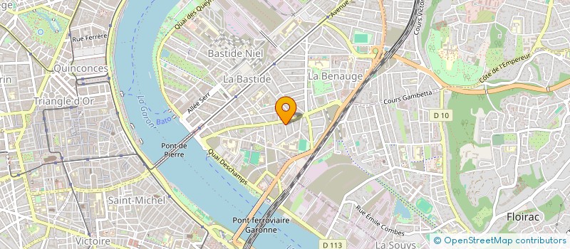 localisation de l'entreprise MONSIEUR CLEMENT CRANSAC  BORDEAUX