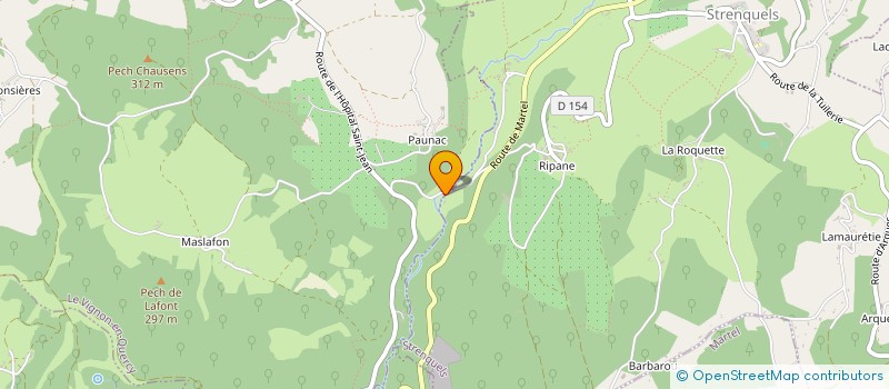 localisation de l'entreprise MONSIEUR CLEMENT CREMOUX  LE VIGNON-EN-QUERCY