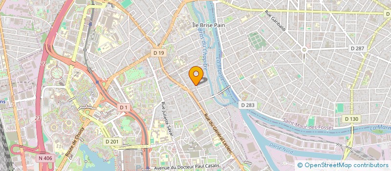 localisation de l'entreprise MONSIEUR CLEMENT CREVITS  CRETEIL