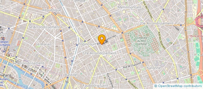 localisation de l'entreprise MONSIEUR CLEMENT CRISEO  PARIS