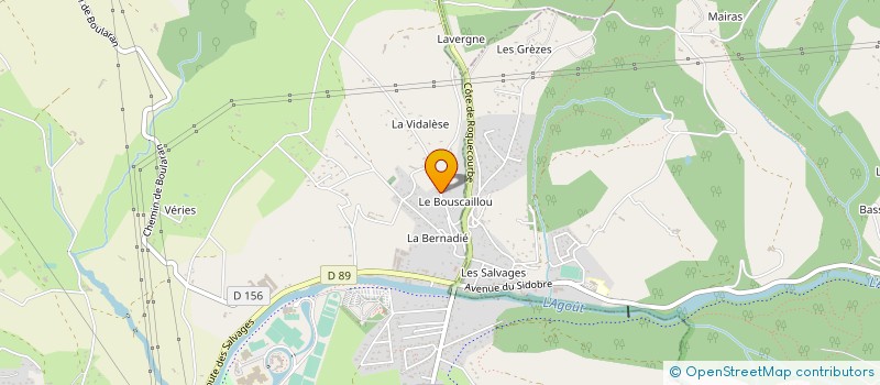 localisation de l'entreprise MONSIEUR CLEMENT CROS  CASTRES