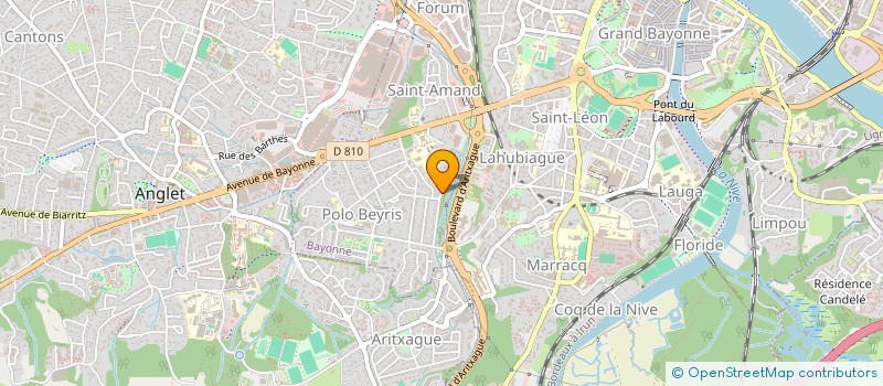 localisation de l'entreprise MONSIEUR CLEMENT CUCHET à BAYONNE
