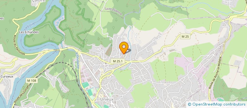 localisation de l'entreprise MONSIEUR CLEMENT CUOQ  UNIEUX