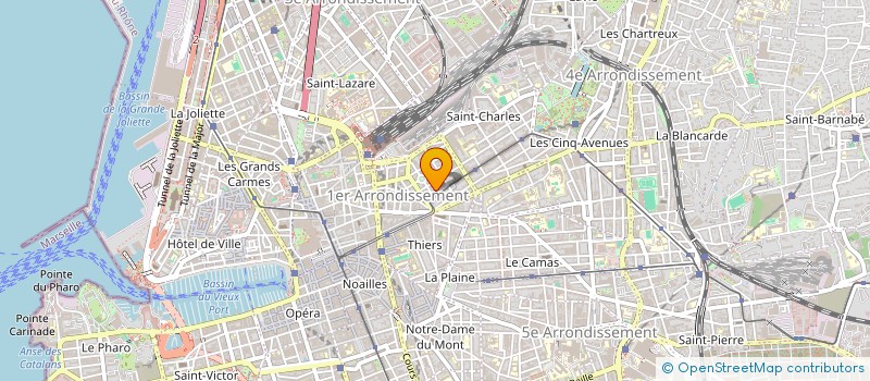 localisation de l'entreprise MONSIEUR CLEMENT DALANCON à MARSEILLE