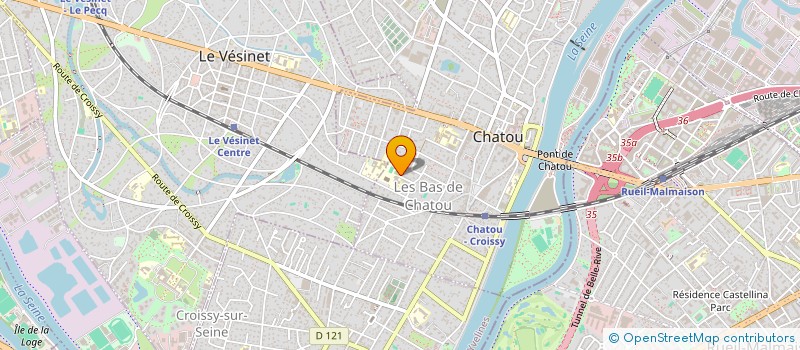 localisation de l'entreprise MONSIEUR CLEMENT DALISSON à CHATOU