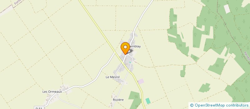 localisation de l'entreprise MONSIEUR CLEMENT DALLE à AVANT-LES-MARCILLY
