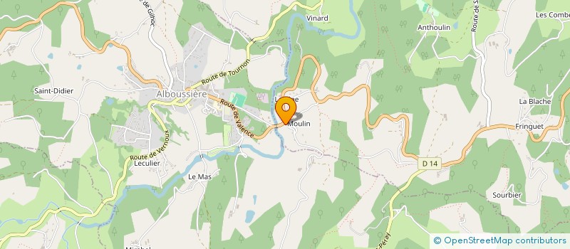 localisation de l'entreprise MONSIEUR CLEMENT DAMIENS  CHAMPIS